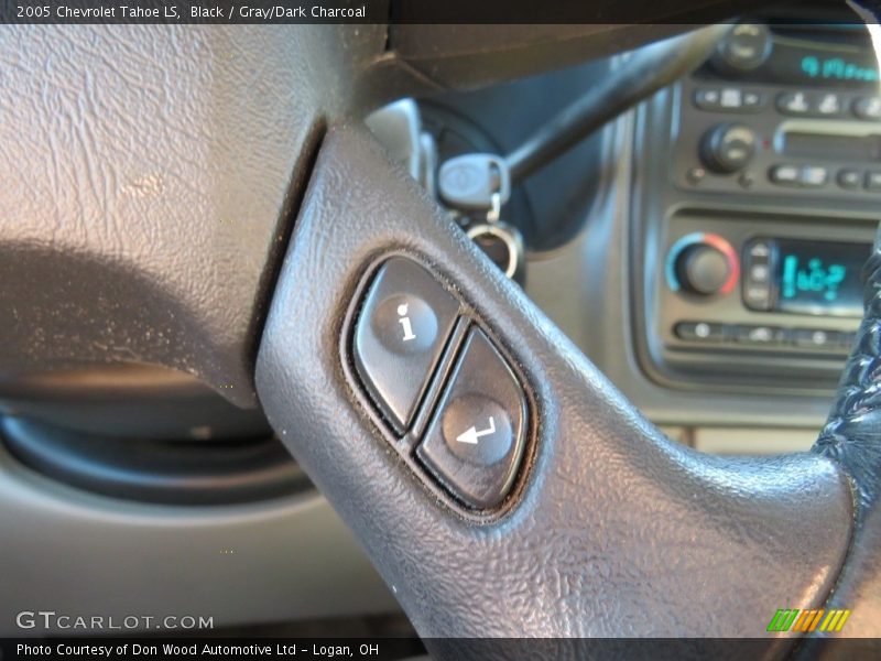 Black / Gray/Dark Charcoal 2005 Chevrolet Tahoe LS