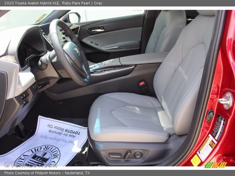 Ruby Flare Pearl / Gray 2020 Toyota Avalon Hybrid XLE