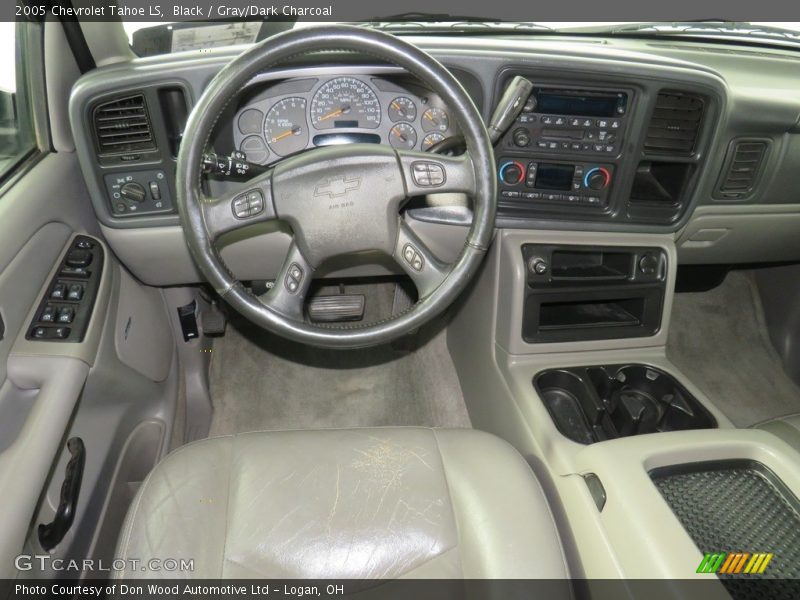 Black / Gray/Dark Charcoal 2005 Chevrolet Tahoe LS