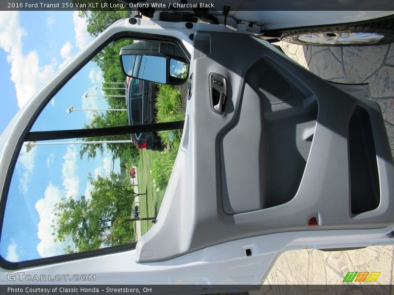 Oxford White / Charcoal Black 2016 Ford Transit 350 Van XLT LR Long