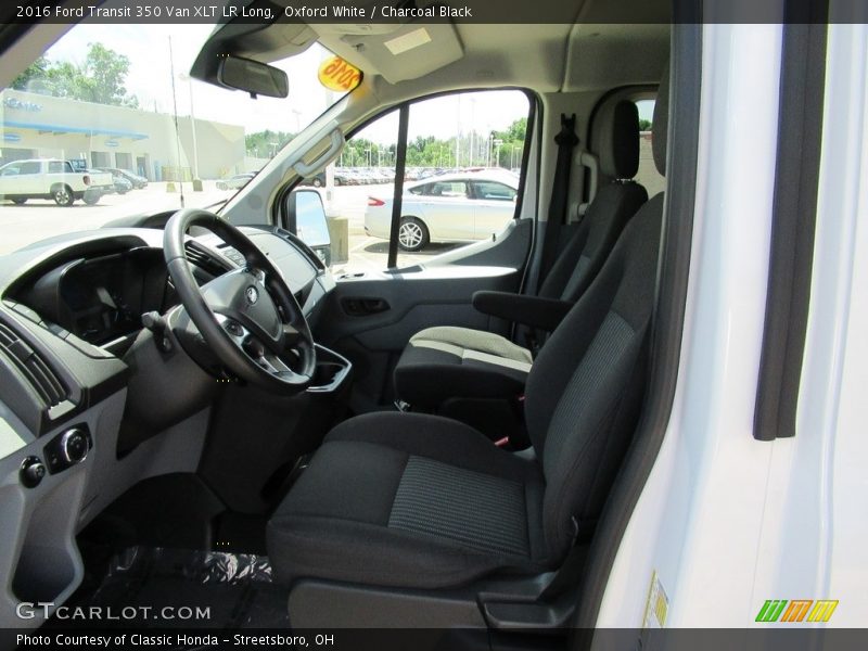  2016 Transit 350 Van XLT LR Long Charcoal Black Interior