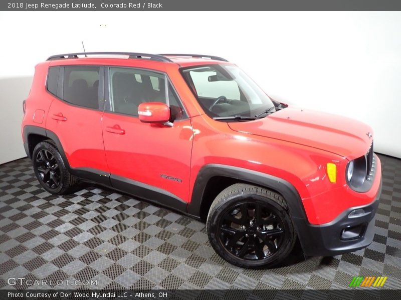 Colorado Red / Black 2018 Jeep Renegade Latitude