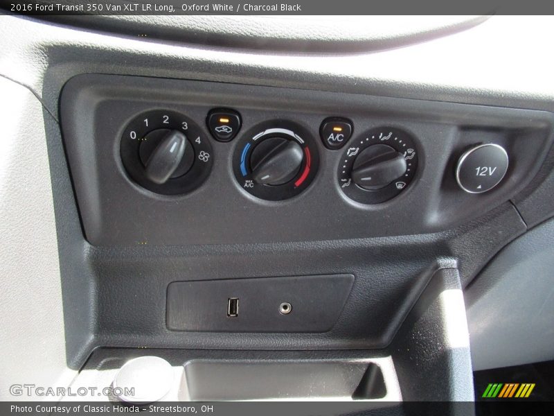 Controls of 2016 Transit 350 Van XLT LR Long