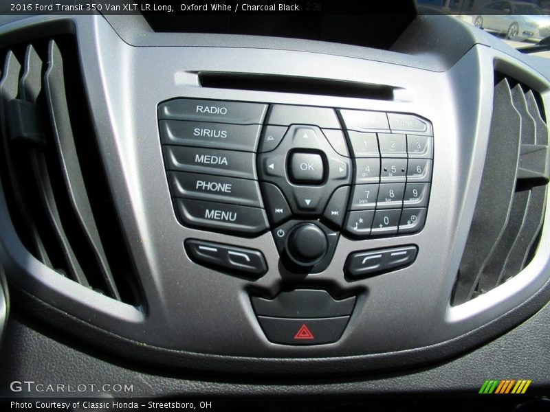 Controls of 2016 Transit 350 Van XLT LR Long