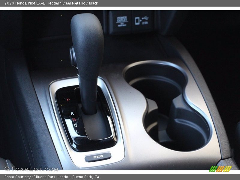 Modern Steel Metallic / Black 2020 Honda Pilot EX-L