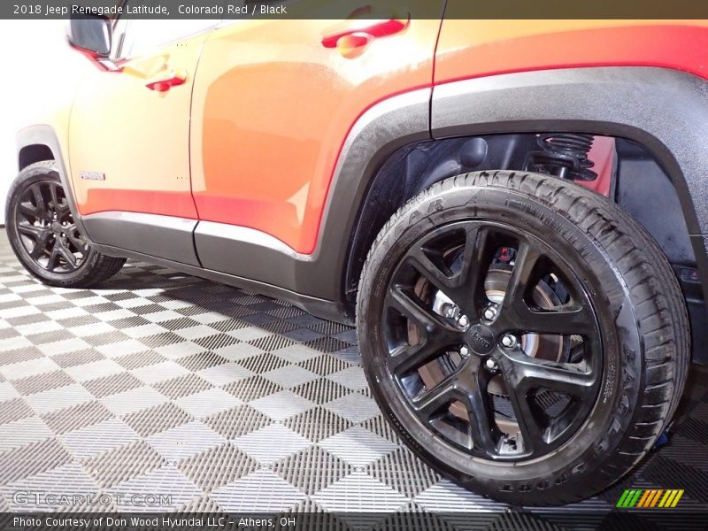 Colorado Red / Black 2018 Jeep Renegade Latitude