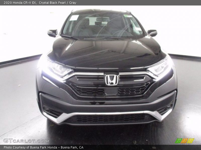 Crystal Black Pearl / Gray 2020 Honda CR-V EX