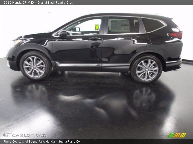 Crystal Black Pearl / Gray 2020 Honda CR-V EX