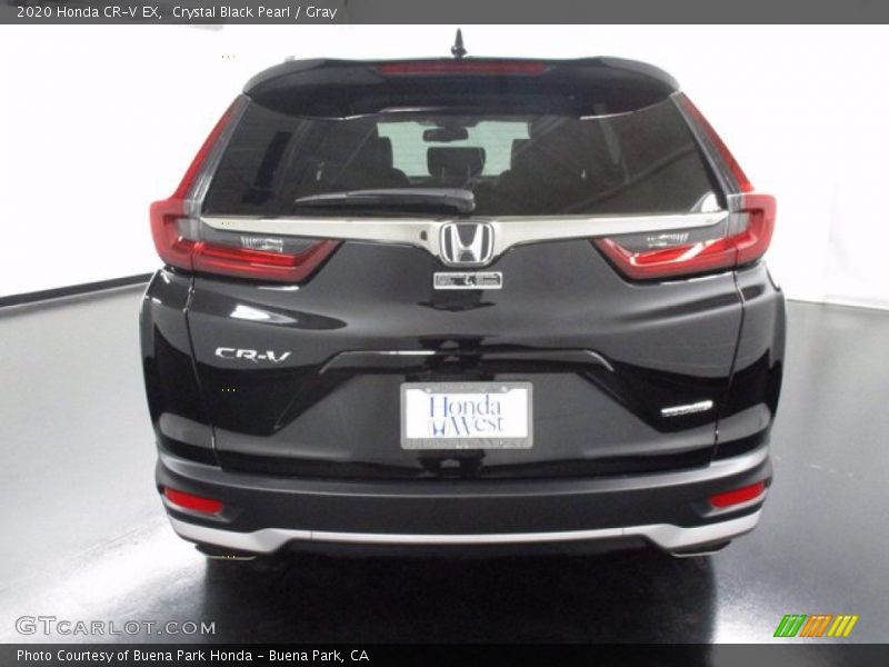 Crystal Black Pearl / Gray 2020 Honda CR-V EX