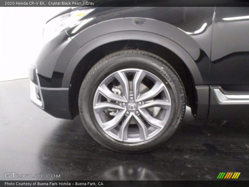 Crystal Black Pearl / Gray 2020 Honda CR-V EX