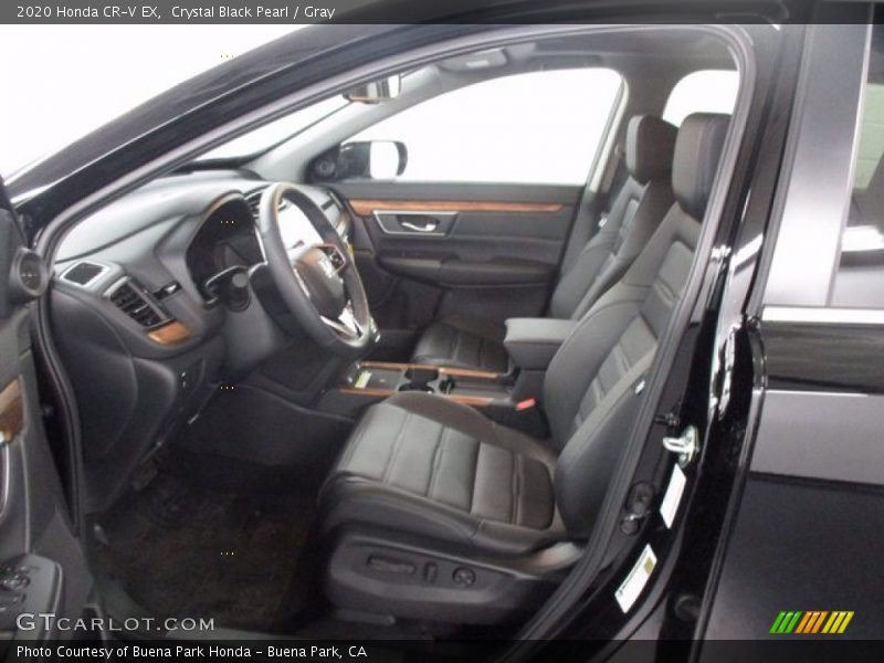 Crystal Black Pearl / Gray 2020 Honda CR-V EX