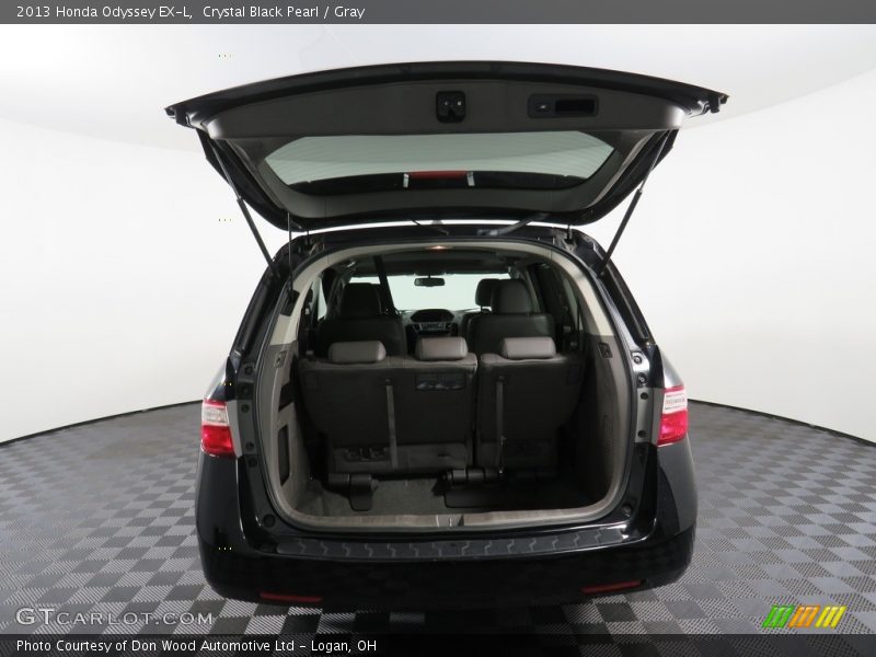Crystal Black Pearl / Gray 2013 Honda Odyssey EX-L