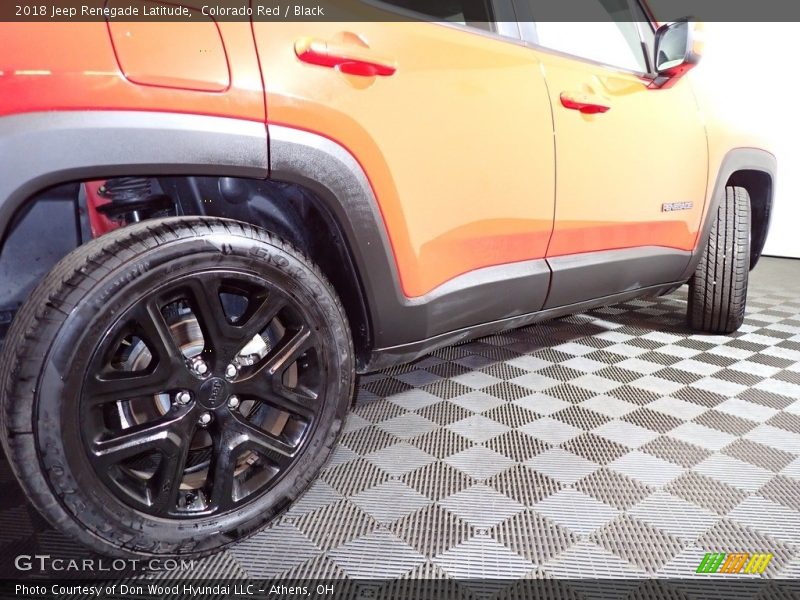 Colorado Red / Black 2018 Jeep Renegade Latitude