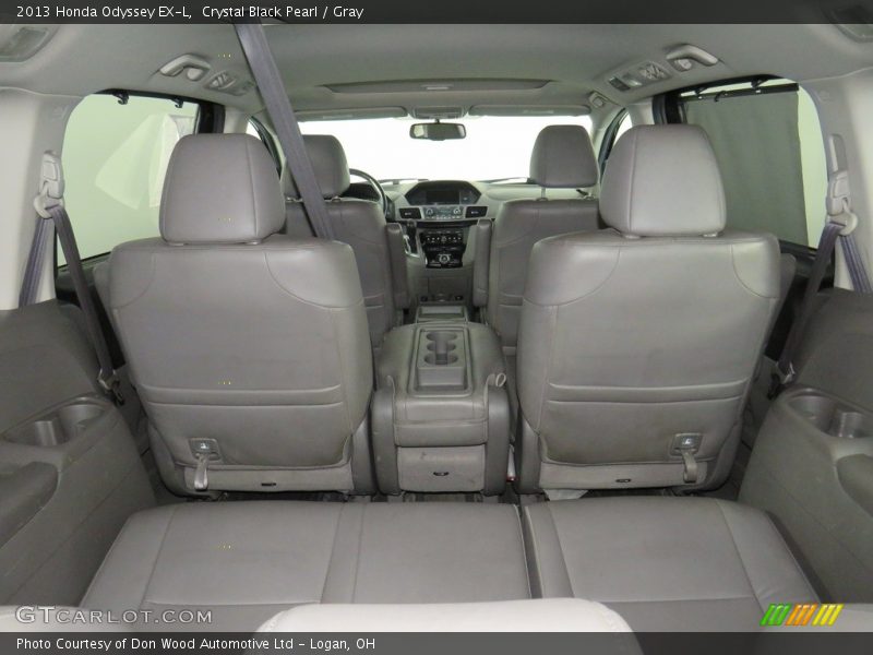 Crystal Black Pearl / Gray 2013 Honda Odyssey EX-L