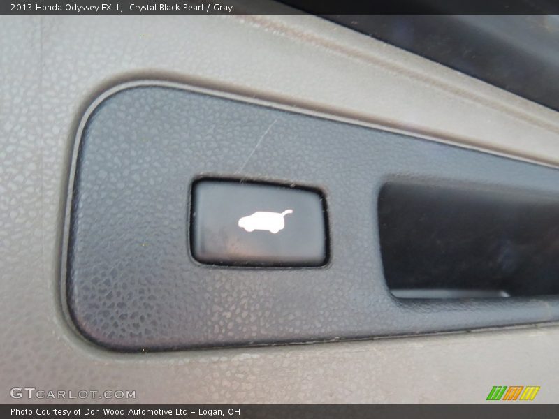 Crystal Black Pearl / Gray 2013 Honda Odyssey EX-L