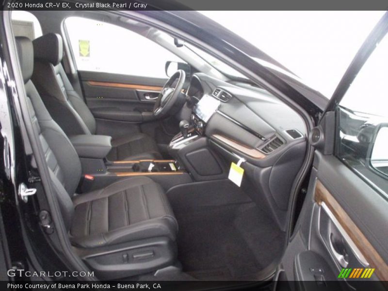 Crystal Black Pearl / Gray 2020 Honda CR-V EX