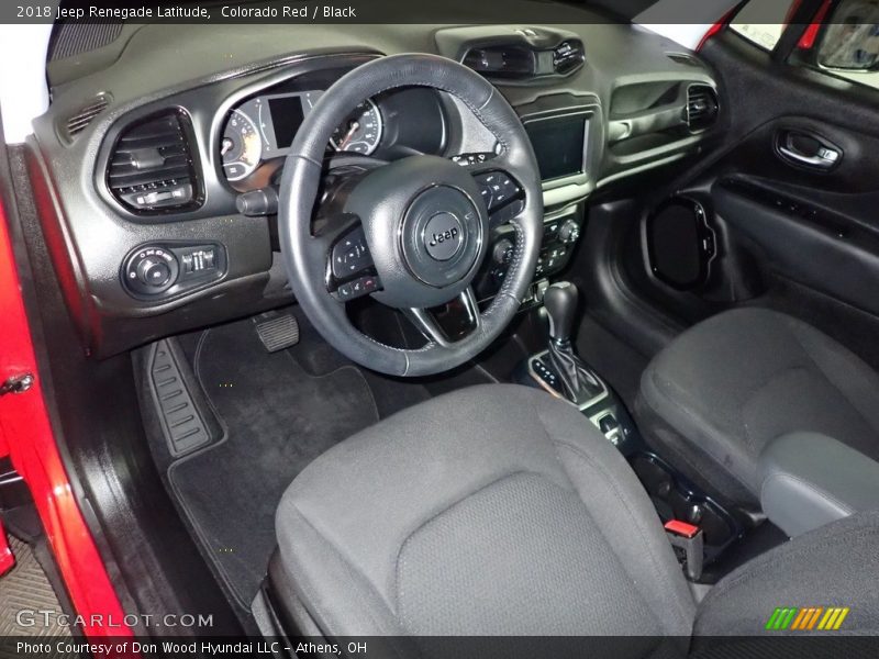 Colorado Red / Black 2018 Jeep Renegade Latitude