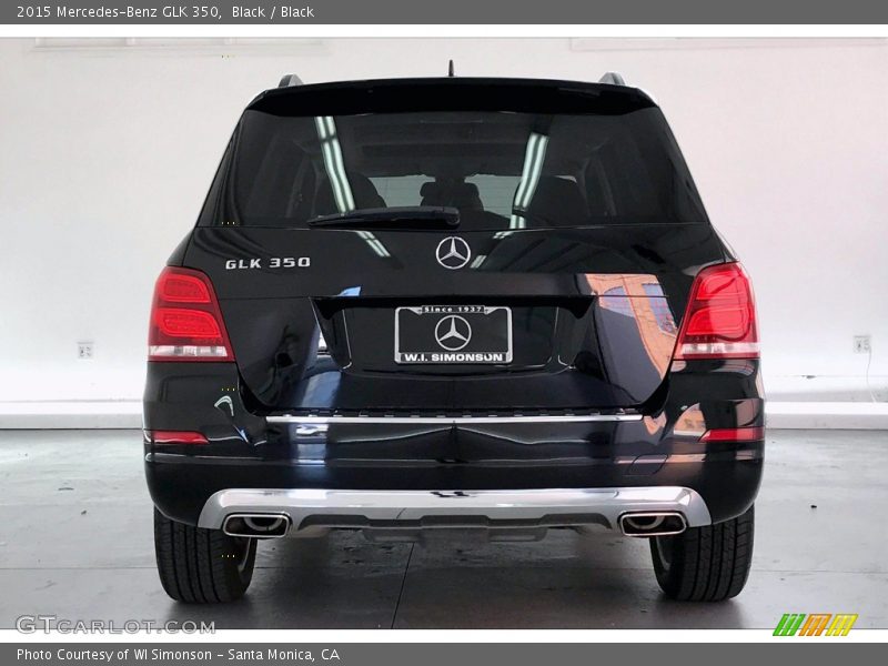 Black / Black 2015 Mercedes-Benz GLK 350