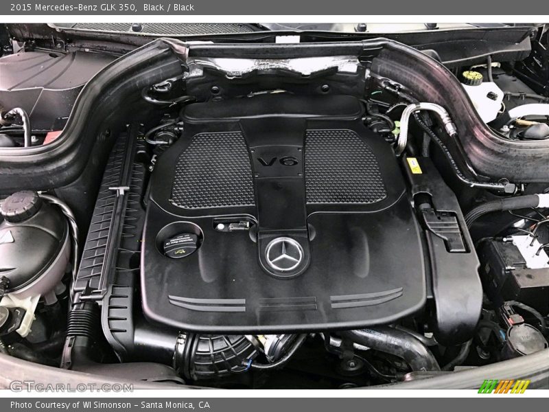 Black / Black 2015 Mercedes-Benz GLK 350