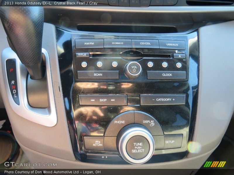 Crystal Black Pearl / Gray 2013 Honda Odyssey EX-L