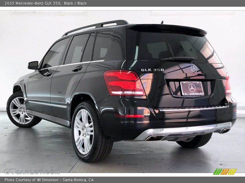 Black / Black 2015 Mercedes-Benz GLK 350