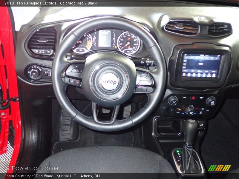 Colorado Red / Black 2018 Jeep Renegade Latitude