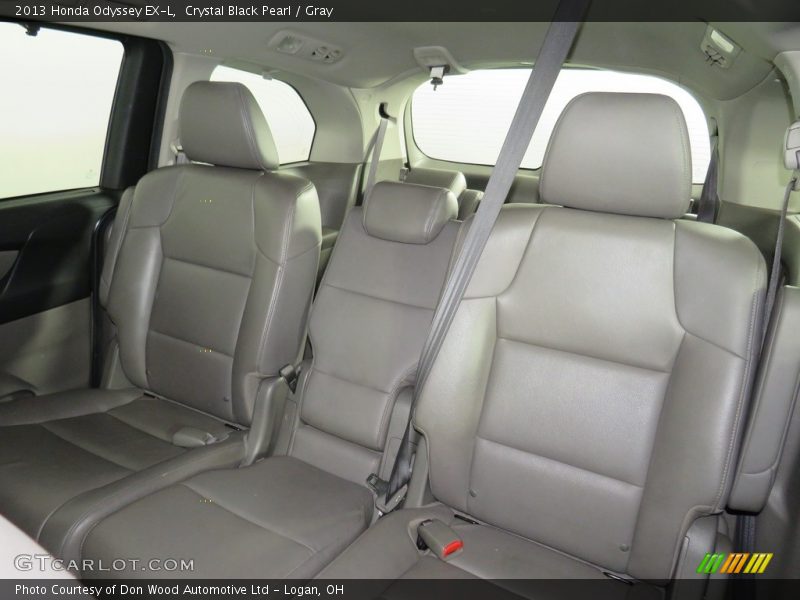 Crystal Black Pearl / Gray 2013 Honda Odyssey EX-L