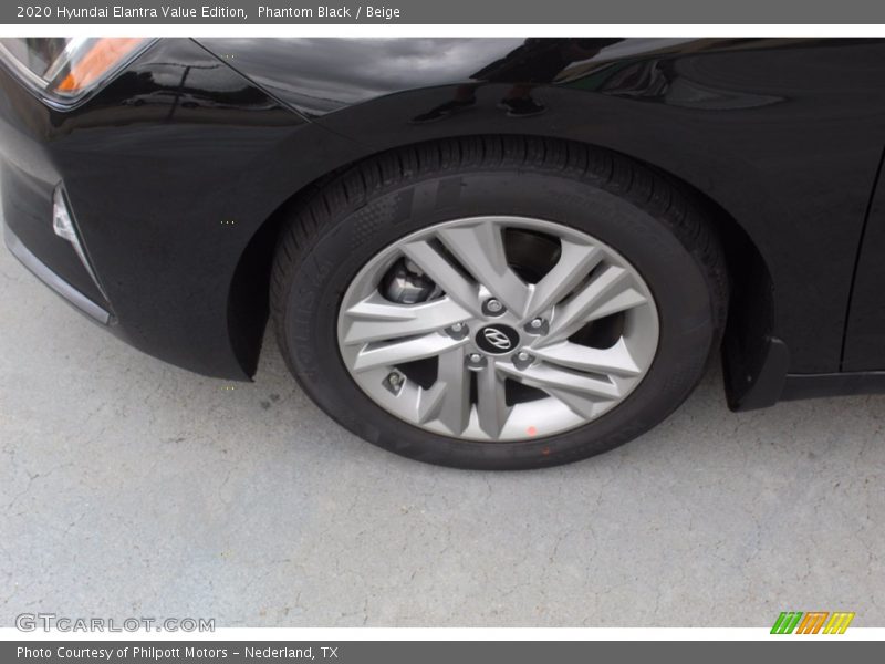 Phantom Black / Beige 2020 Hyundai Elantra Value Edition
