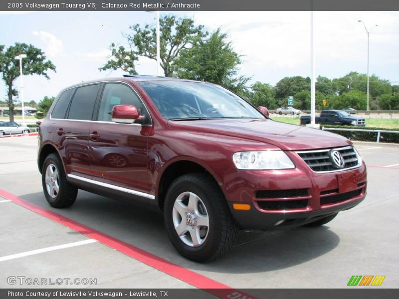 Colorado Red Metallic / Anthracite 2005 Volkswagen Touareg V6