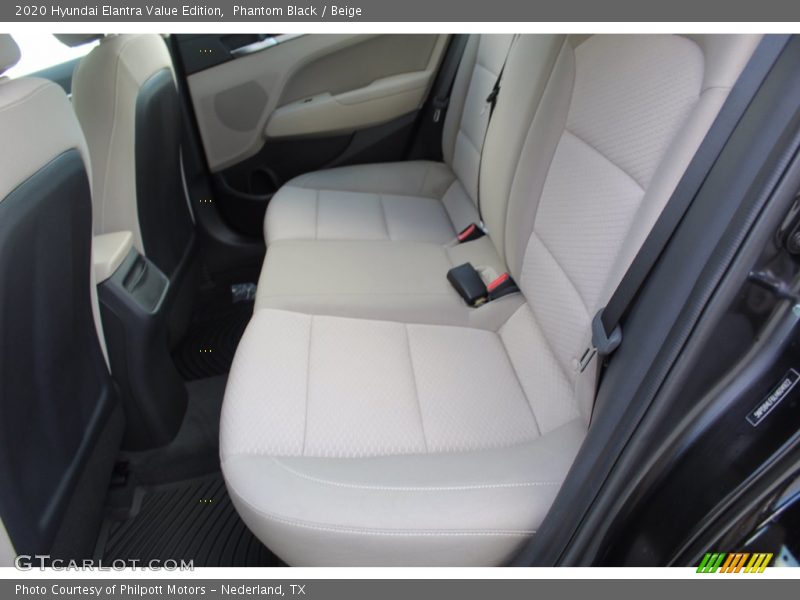 Phantom Black / Beige 2020 Hyundai Elantra Value Edition