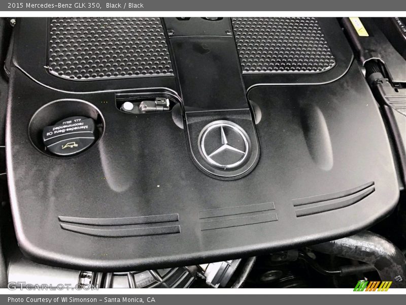 Black / Black 2015 Mercedes-Benz GLK 350