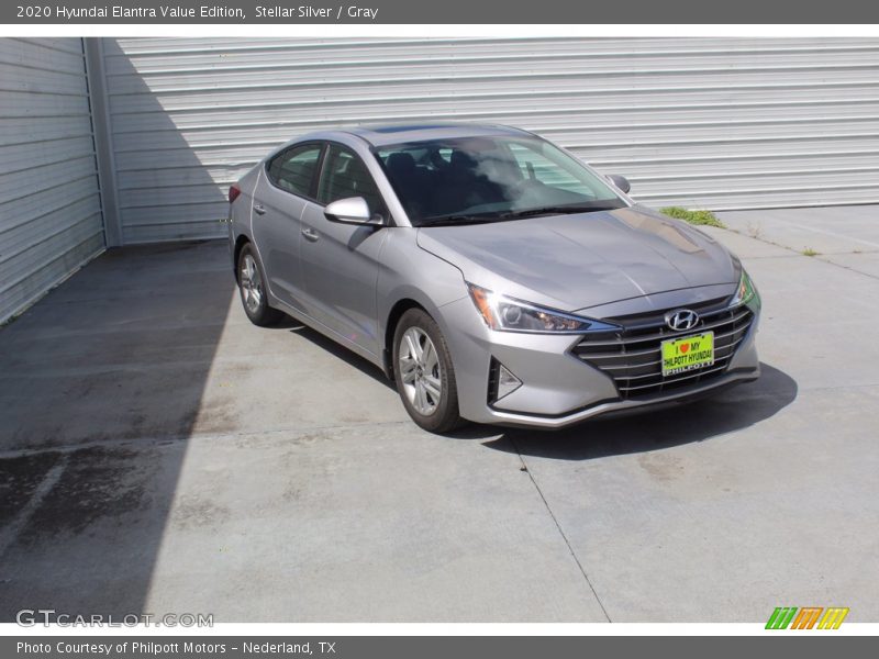 Stellar Silver / Gray 2020 Hyundai Elantra Value Edition