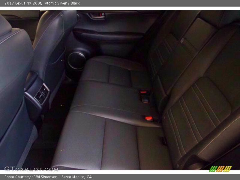 Atomic Silver / Black 2017 Lexus NX 200t