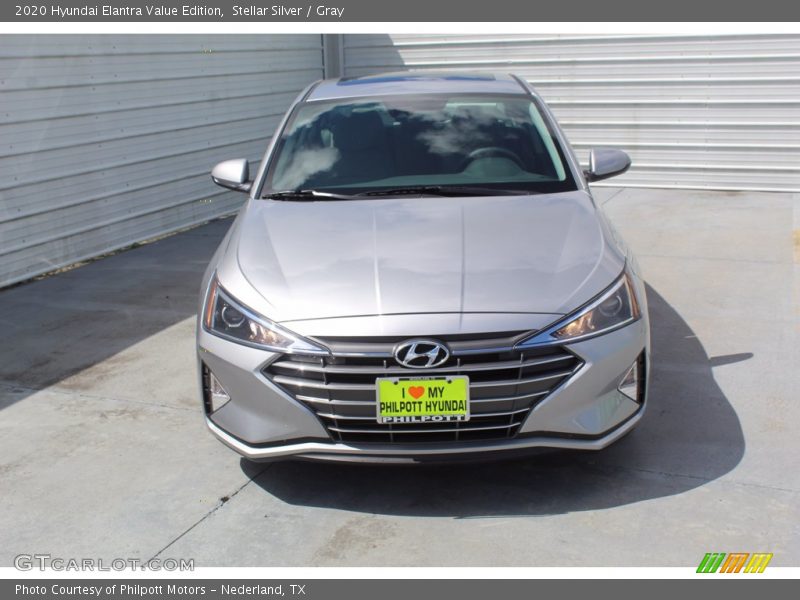 Stellar Silver / Gray 2020 Hyundai Elantra Value Edition
