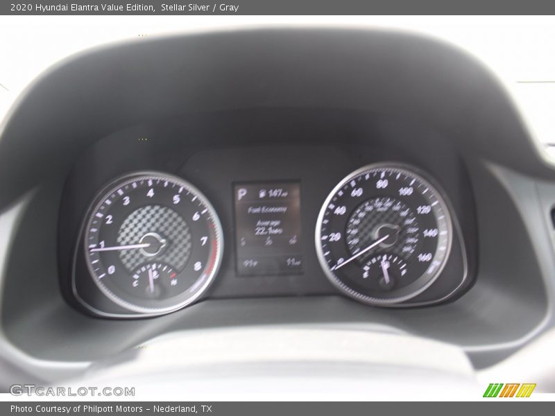Stellar Silver / Gray 2020 Hyundai Elantra Value Edition