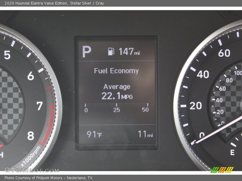 Stellar Silver / Gray 2020 Hyundai Elantra Value Edition