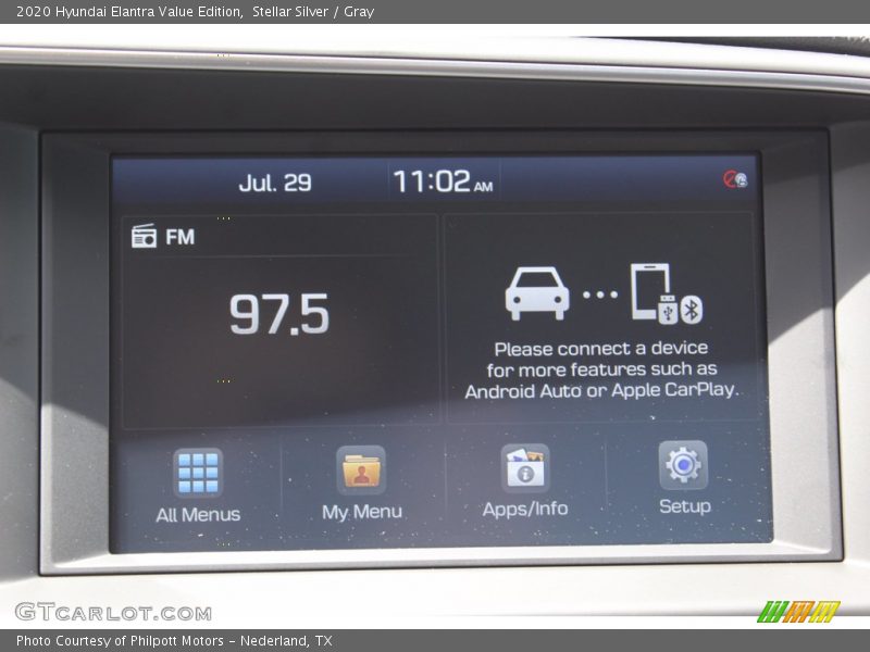 Stellar Silver / Gray 2020 Hyundai Elantra Value Edition