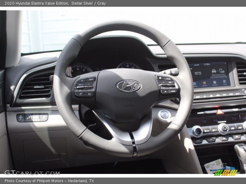 Stellar Silver / Gray 2020 Hyundai Elantra Value Edition