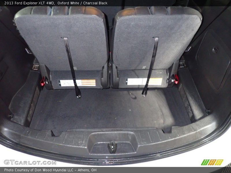 Oxford White / Charcoal Black 2013 Ford Explorer XLT 4WD