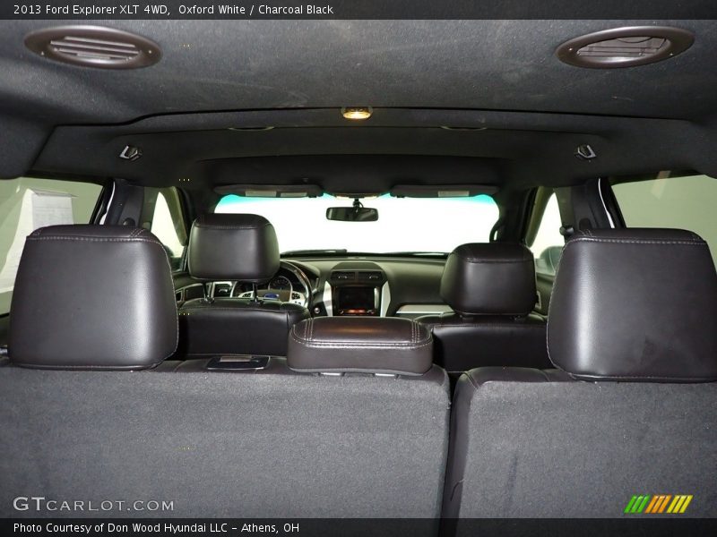 Oxford White / Charcoal Black 2013 Ford Explorer XLT 4WD