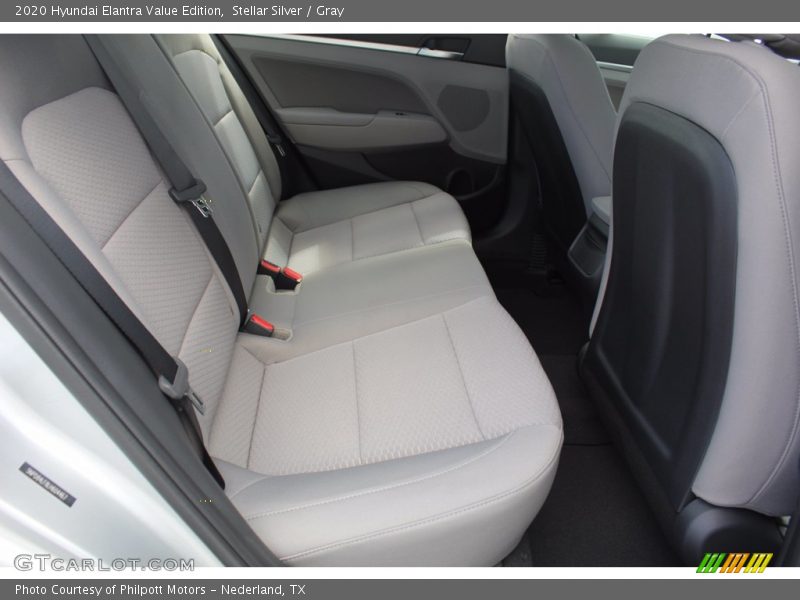 Stellar Silver / Gray 2020 Hyundai Elantra Value Edition