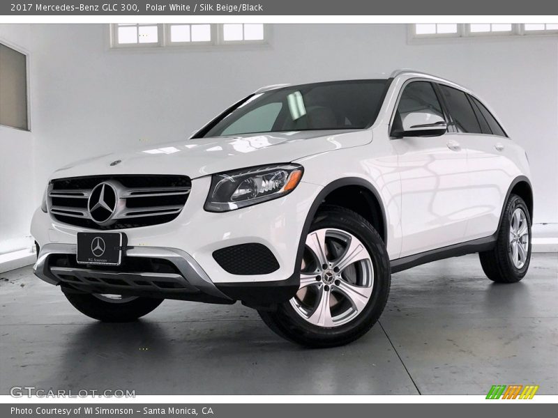 Polar White / Silk Beige/Black 2017 Mercedes-Benz GLC 300