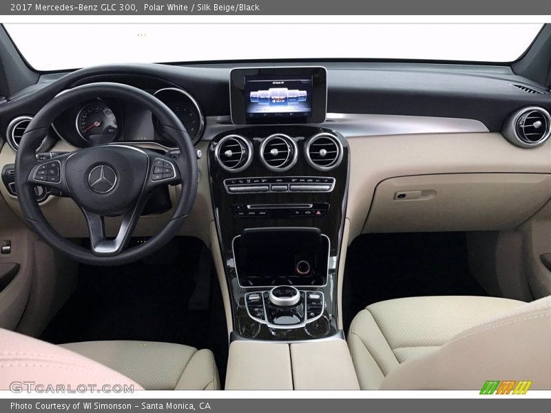 Polar White / Silk Beige/Black 2017 Mercedes-Benz GLC 300