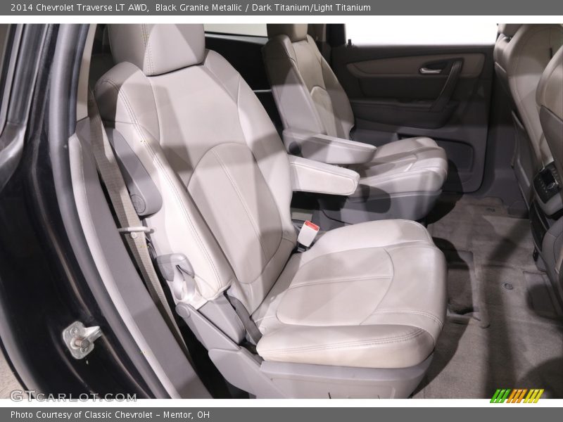 Black Granite Metallic / Dark Titanium/Light Titanium 2014 Chevrolet Traverse LT AWD