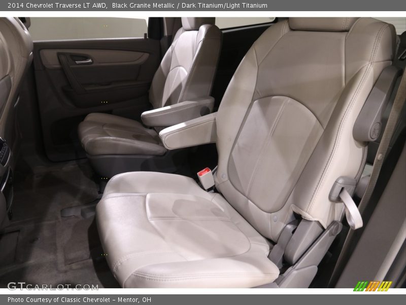 Black Granite Metallic / Dark Titanium/Light Titanium 2014 Chevrolet Traverse LT AWD