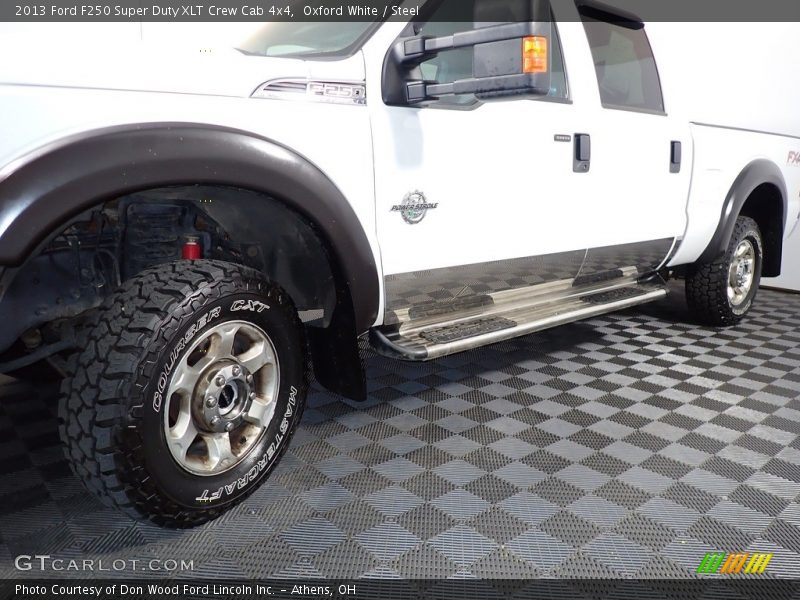 Oxford White / Steel 2013 Ford F250 Super Duty XLT Crew Cab 4x4