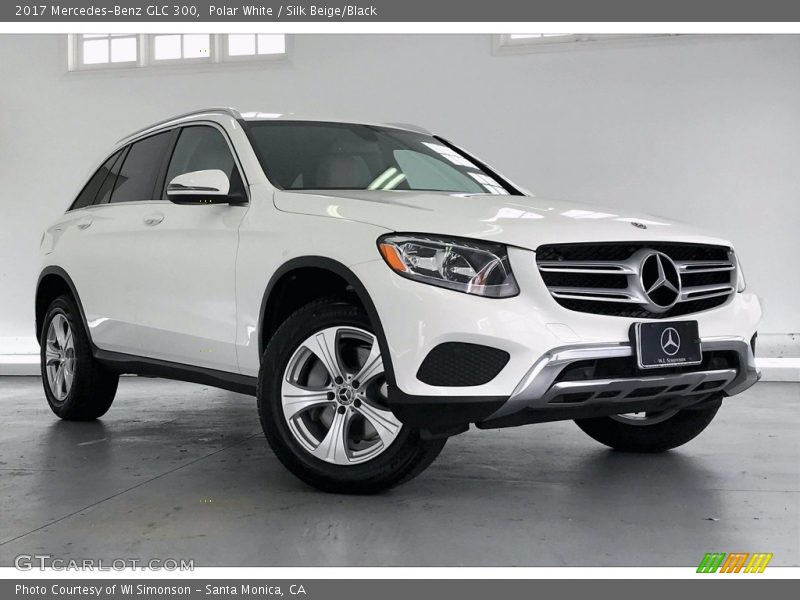 Polar White / Silk Beige/Black 2017 Mercedes-Benz GLC 300