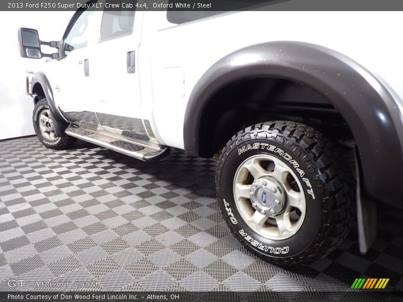 Oxford White / Steel 2013 Ford F250 Super Duty XLT Crew Cab 4x4