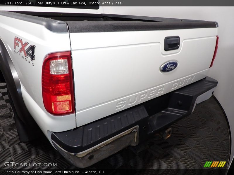 Oxford White / Steel 2013 Ford F250 Super Duty XLT Crew Cab 4x4