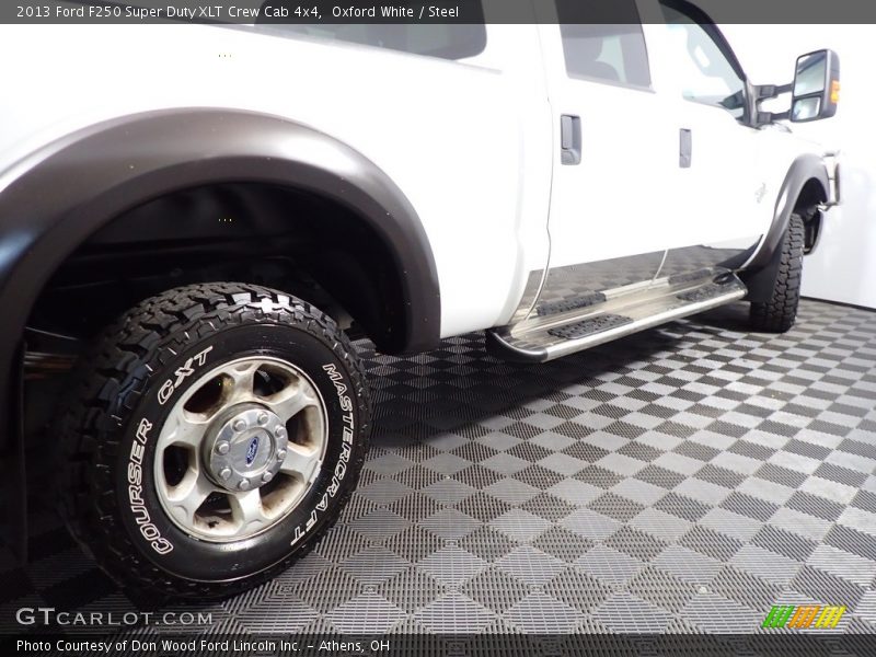 Oxford White / Steel 2013 Ford F250 Super Duty XLT Crew Cab 4x4